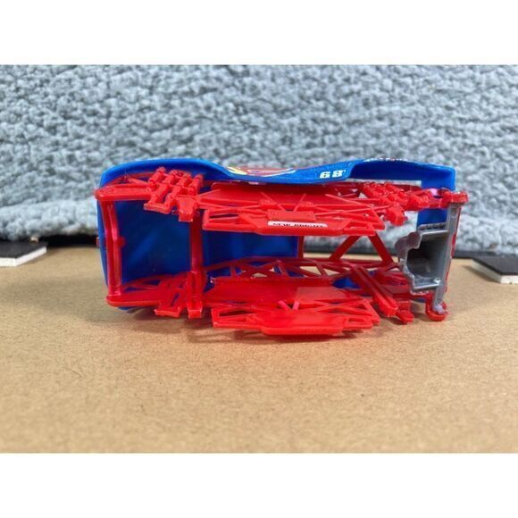 New Bright Monster Truck‎ Hot Wheels Covers Lot Kids Toy Trucks Ramp Blue Red - Picture 11 of 14